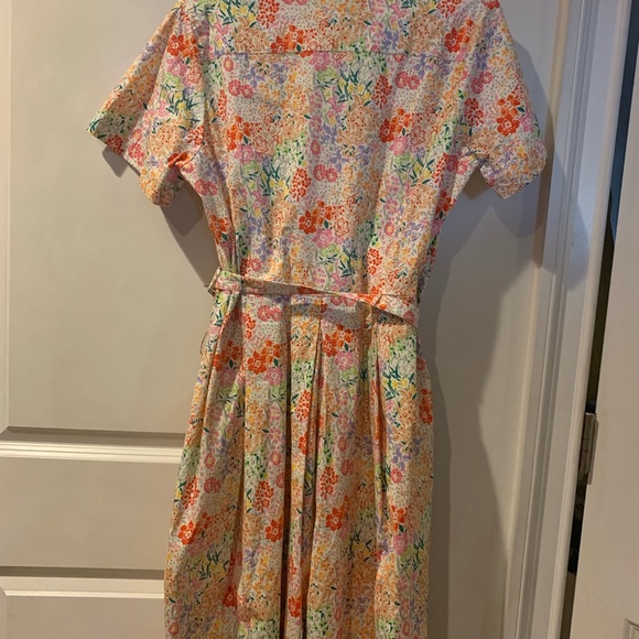 ADORABLE! Frances Valentine belted floral dress NWOT👗 - Picture 6 of 6